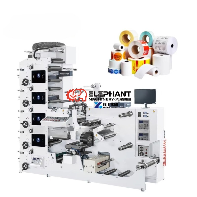 Commercial Flexographic Printing - 6-цветная автоматическая флексографская печатная машина для