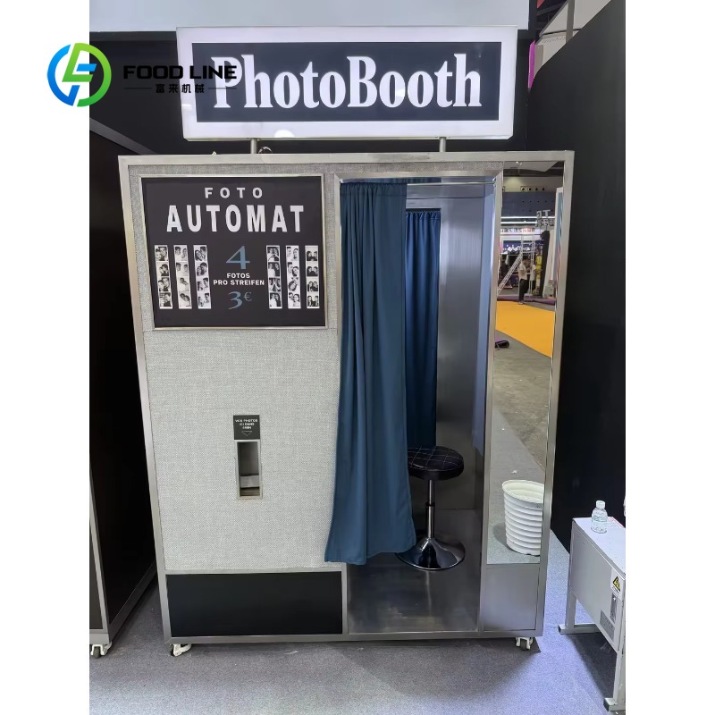 Commercial Photo Printing Kiosk - Индивидуальный коммерческий ретро-фотокиоск с высокой стабильностью