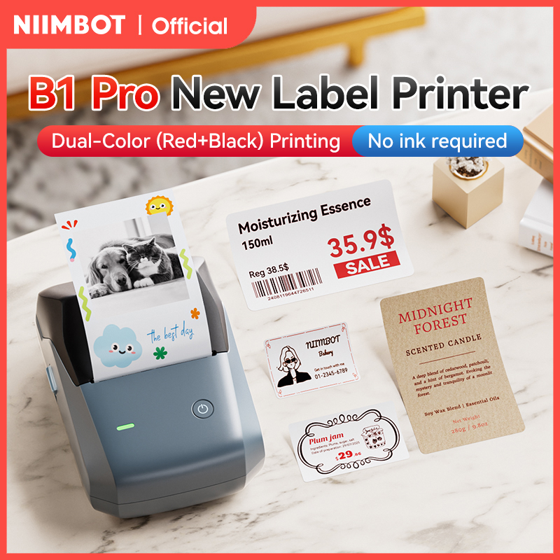 Commercial Printing Dpi - Принтер этикеток Niimbot B1 Pro, 300