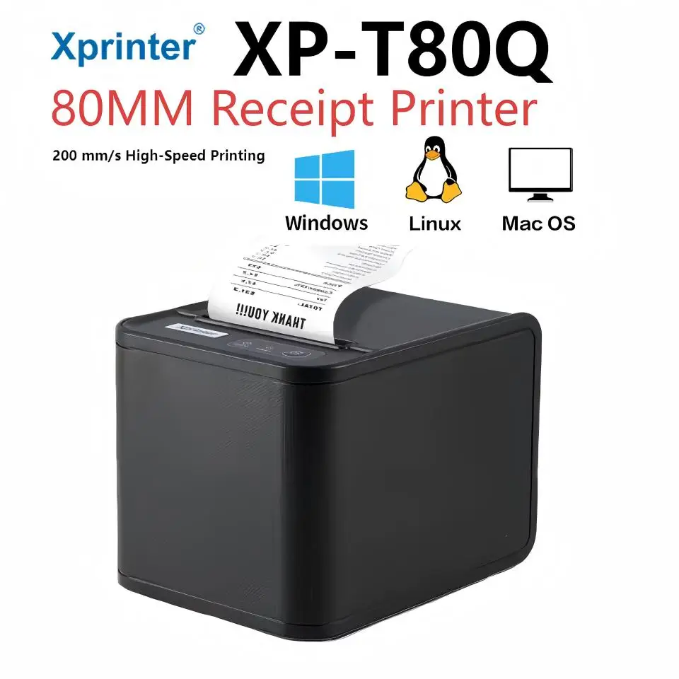 XP-T80 Ресторанный термопринте – обзор и цена Commercial Printing Dpi