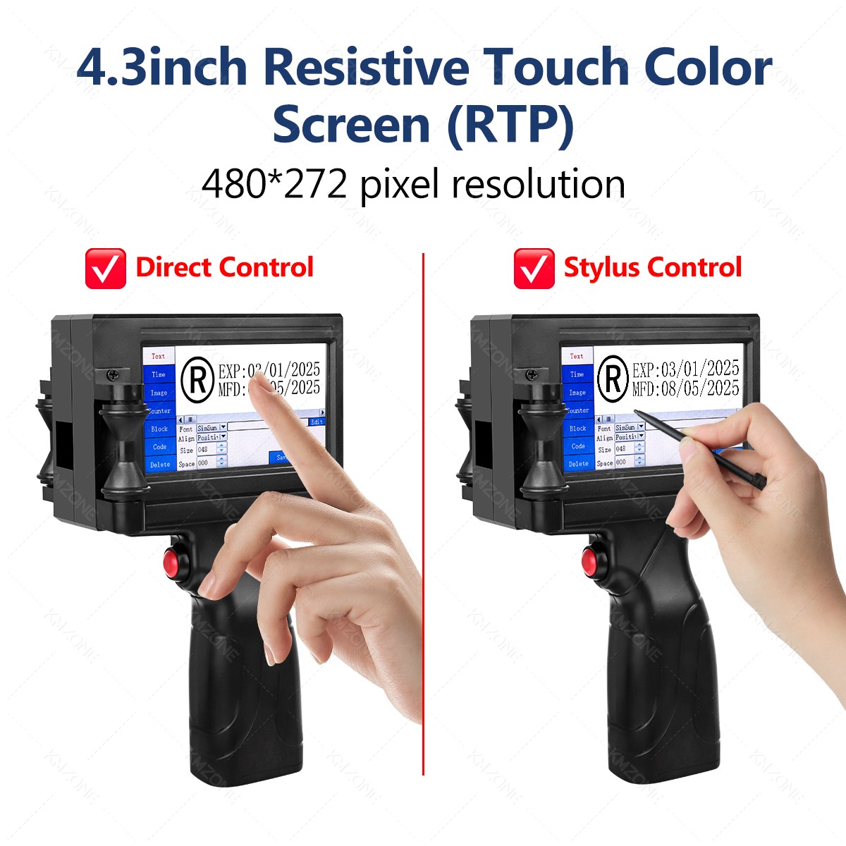 Портативный струйный принтер 1 – обзор и цена Commercial Printing Dpi
