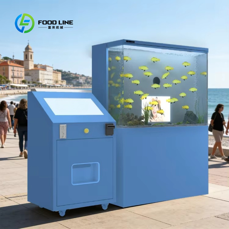 Автоматическая фотобудка с ИИ  – обзор и цена Commercial Photo Printing Kiosk