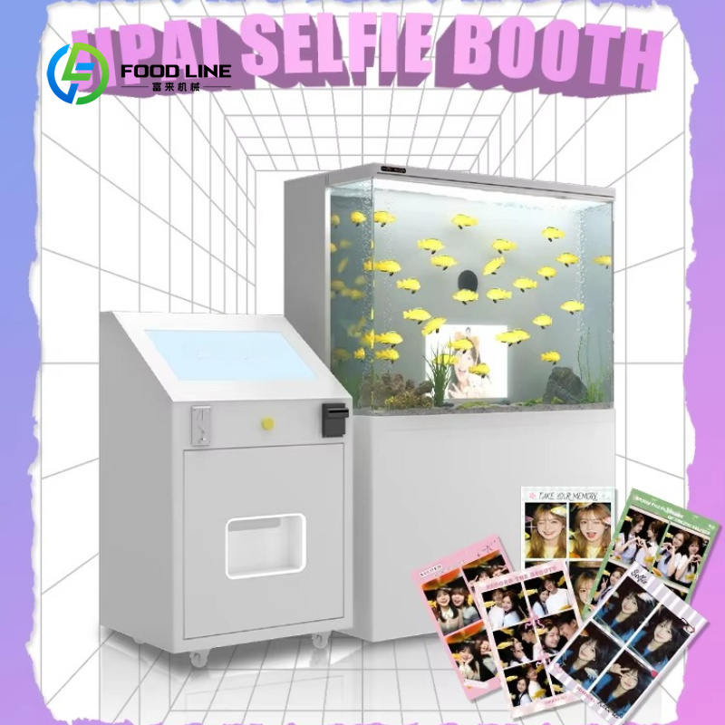 Автоматическая фотобудка с ИИ  – обзор и цена Commercial Photo Printing Kiosk