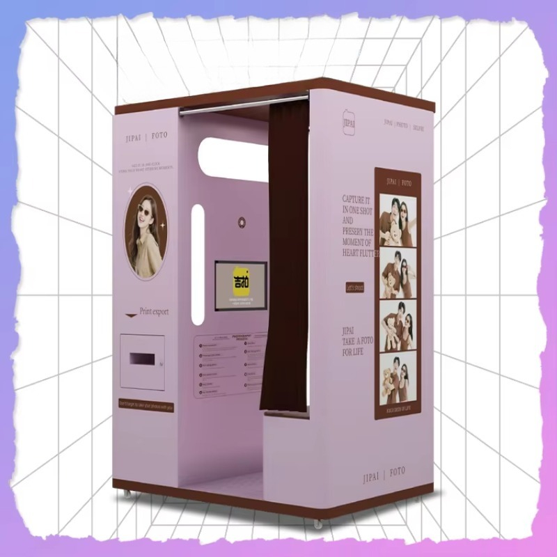 Индивидуальная селфи-кабина с  – обзор и цена Commercial Photo Printing Kiosk