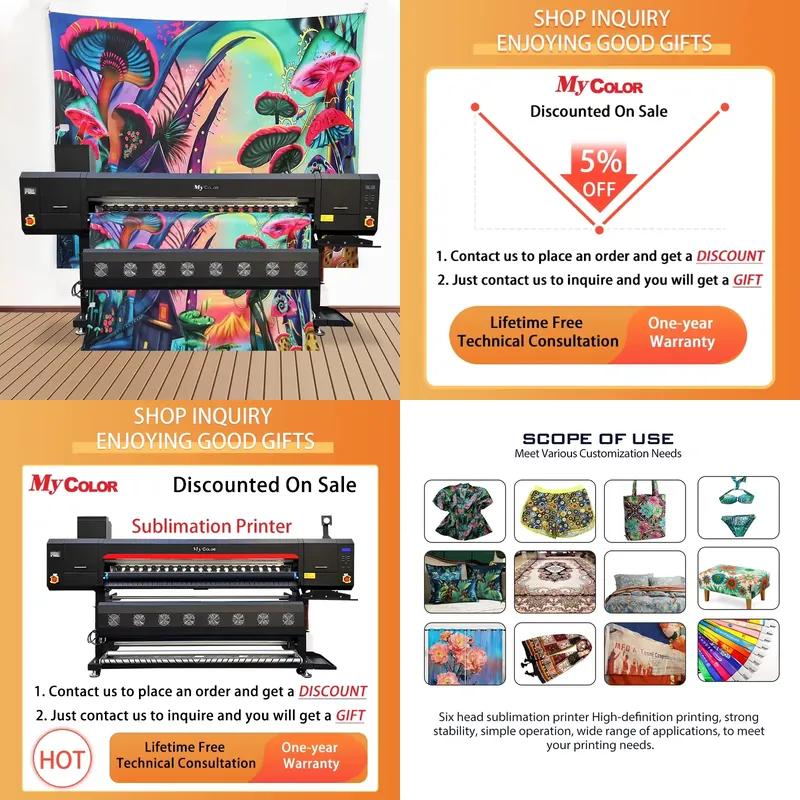 Широкоформатный сублимационный – обзор и цена Large Format Sublimation Printer