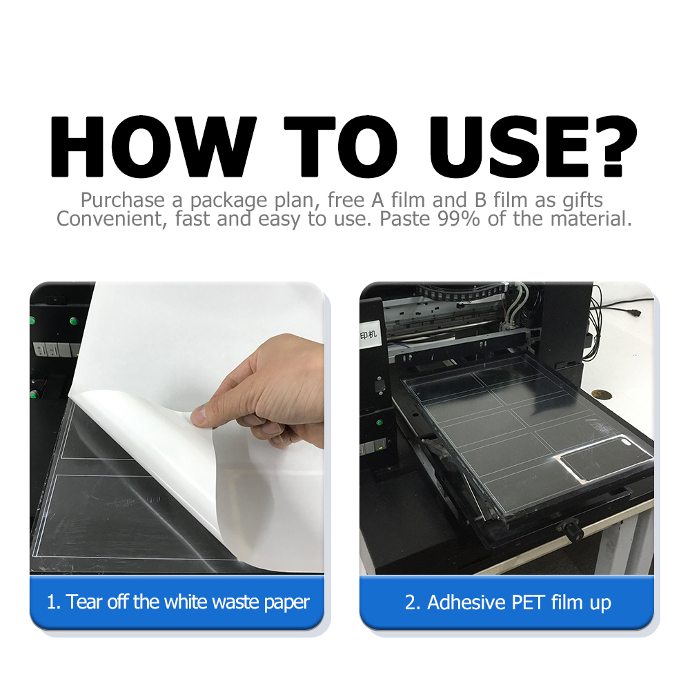 Прозрачная пленка AB для УФ-пе – обзор и цена Uv Flatbed Printer